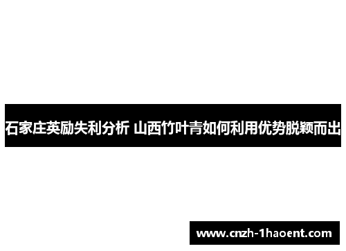 石家庄英励失利分析 山西竹叶青如何利用优势脱颖而出